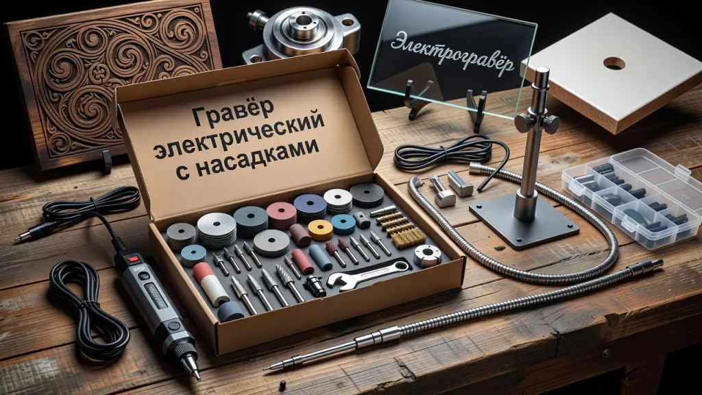 Электрический гравёр в наборе: что входит и на что хватит
